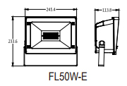 50W-LED-Flood-Light-product-size-image2