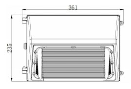 LED Semi-Cutoff Wall Pack 04