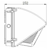 LED Semi-Cutoff Wall Pack 05